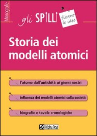 Könyv Storia dei modelli atomici M. Chiara Montani