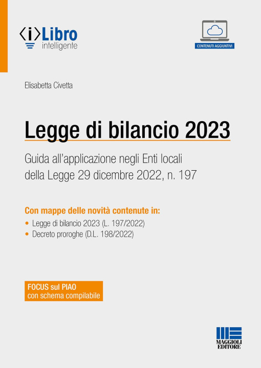 Kniha Legge di bilancio 2023 Elisabetta Civetta