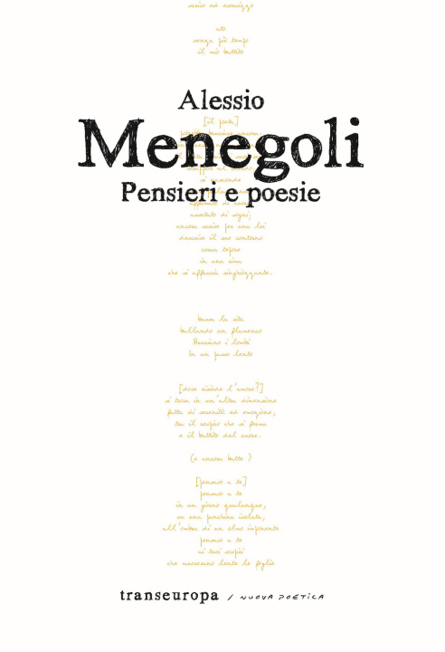 Kniha Pensieri e poesie Alessio Menegoli