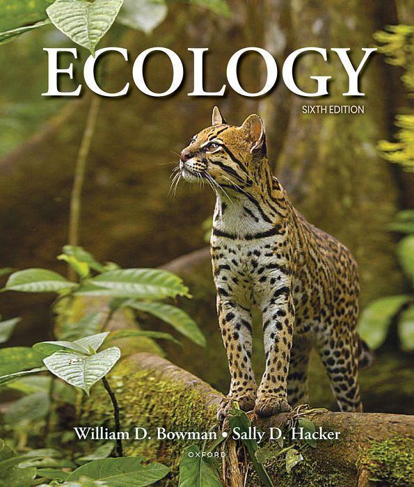 Knjiga Ecology  (Paperback) William Bowman