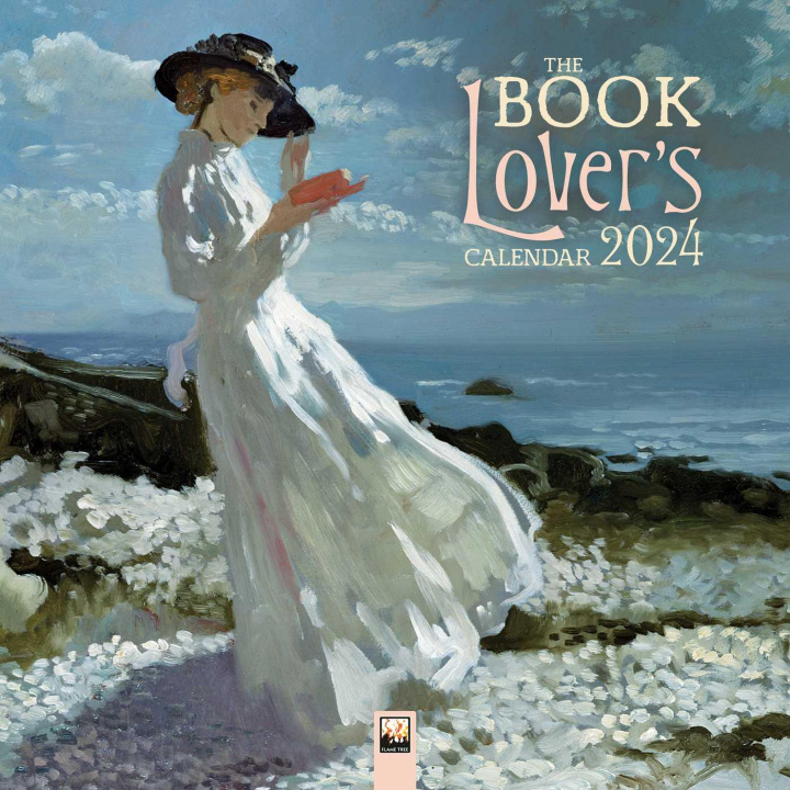 Kalendar/Rokovnik Book Lover's Wall Calendar 2024 (Art Calendar) 