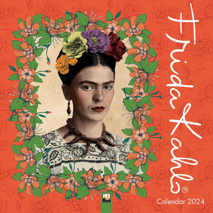 Kalendár/Diár Frida Kahlo Wall Calendar 2024 (Art Calendar) 