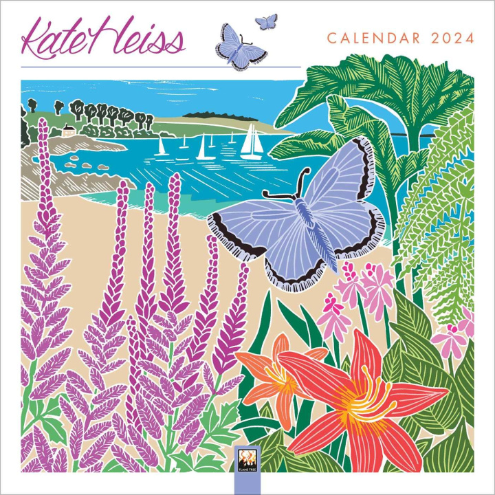 Календар/тефтер Kate Heiss Wall Calendar 2024 (Art Calendar) 