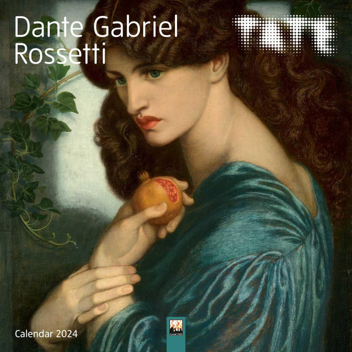 Календар/тефтер Tate: Dante Gabriel Rossetti Wall Calendar 2024 (Art Calendar) 