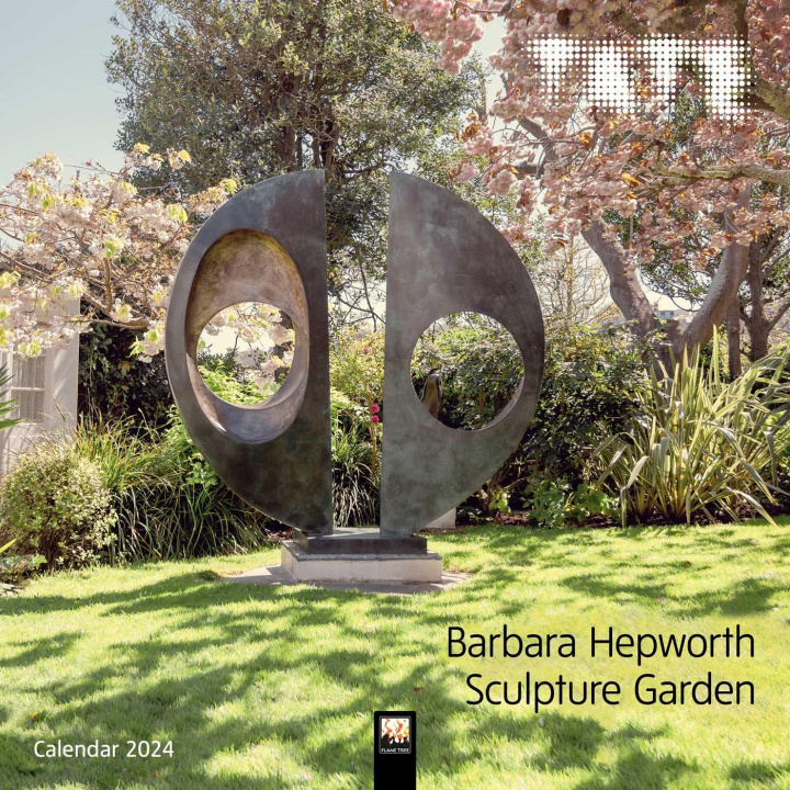 Calendar / Agendă Tate: Barbara Hepworth Sculpture Garden Wall Calendar 2024 (Art Calendar) 