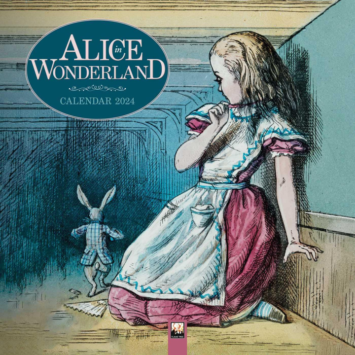 Naptár/Határidőnapló Science Museum: Alice in Wonderland Wall Calendar 2024 (Art Calendar) 
