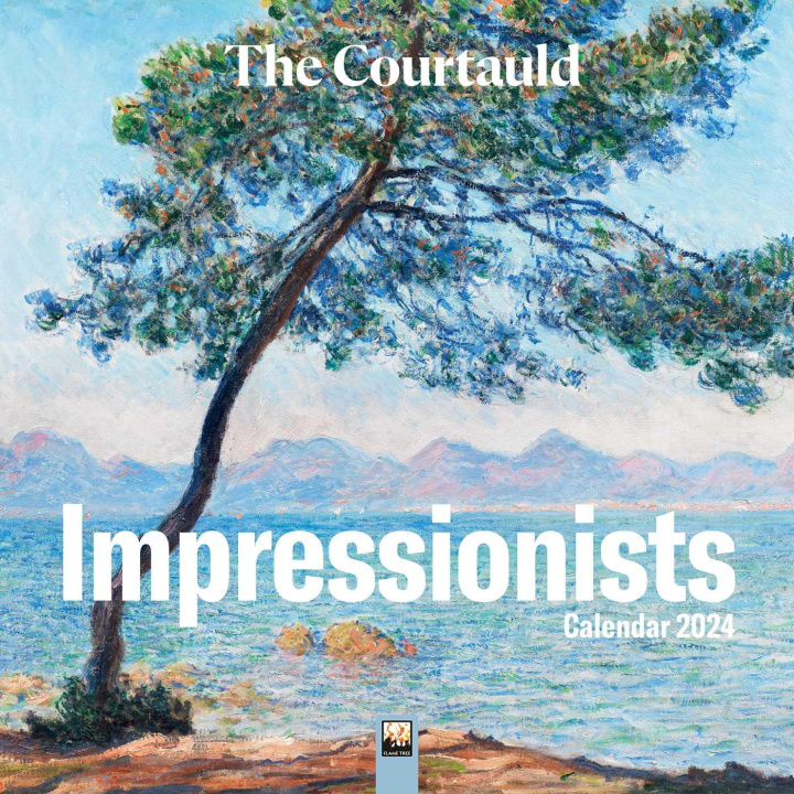Kalendarz/Pamiętnik The Courtauld: Impressionists Wall Calendar 2024 (Art Calendar) 
