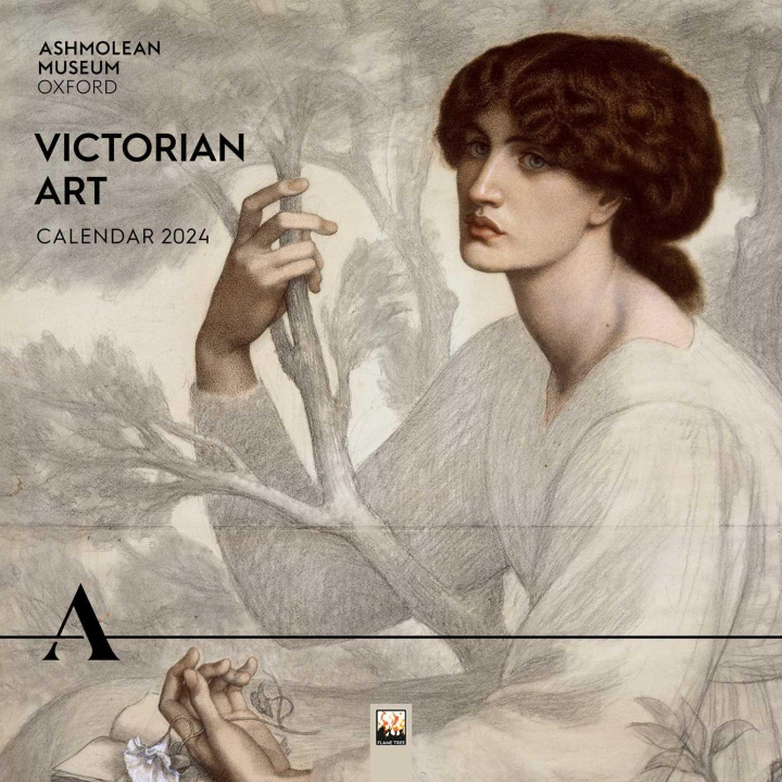 Naptár/Határidőnapló Ashmolean Museum: Victorian Art Wall Calendar 2024 (Art Calendar) 