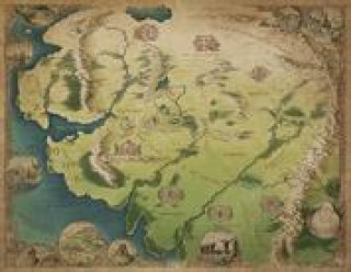 Carte The One Ring: Map of Eriador 1000 Piece Jigsaw Puzzle 