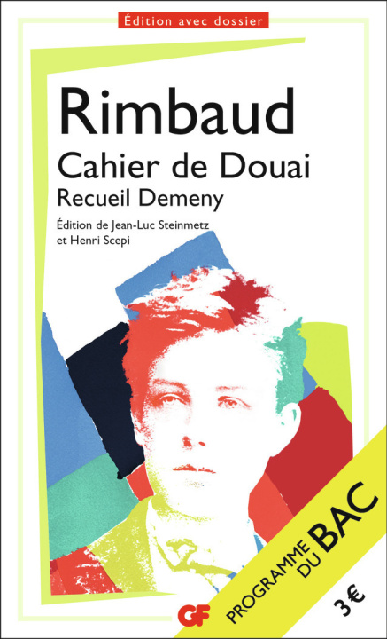 Carte Cahier de Douai - BAC 2024 Rimbaud