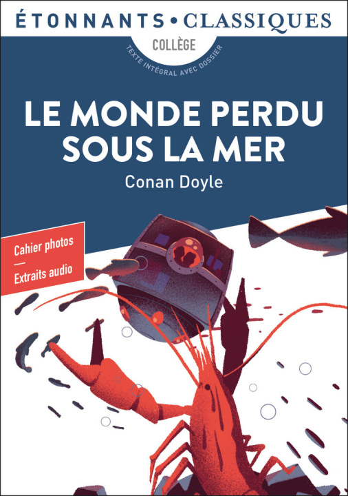 Kniha Le Monde perdu sous la mer Conan Doyle