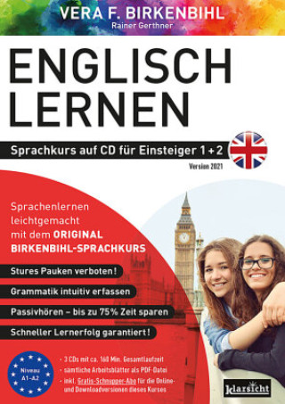 Audio Englisch lernen für Einsteiger 1+2 (ORIGINAL BIRKENBIHL) 2023 Rainer Gerthner