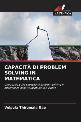 Knjiga CAPACIT? DI PROBLEM SOLVING IN MATEMATICA Velpula Thirumala Rao