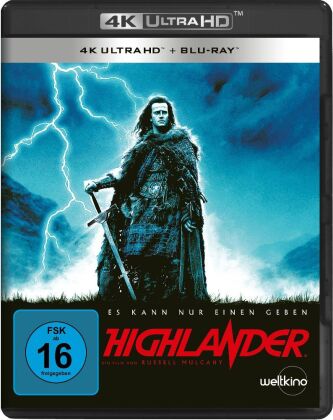 Filmek Highlander, 2 4K UHD-Blu-ray Russell Mulcahy