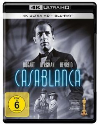 Video Casablanca, 1 4K UHD-Blu-ray + 1 Blu-ray (Replenishment) Michael Curtiz