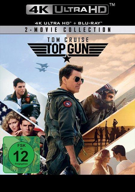 Video Top Gun 2-Movie-Collection, 2 4K UHD-Blu-ray + 2 Blu-ray (Replenishment) Tony Scott