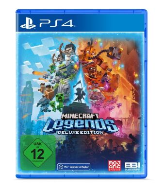 Video Minecraft Legends, 1 PS4-Blu-ray Disc (Deluxe Edition) 
