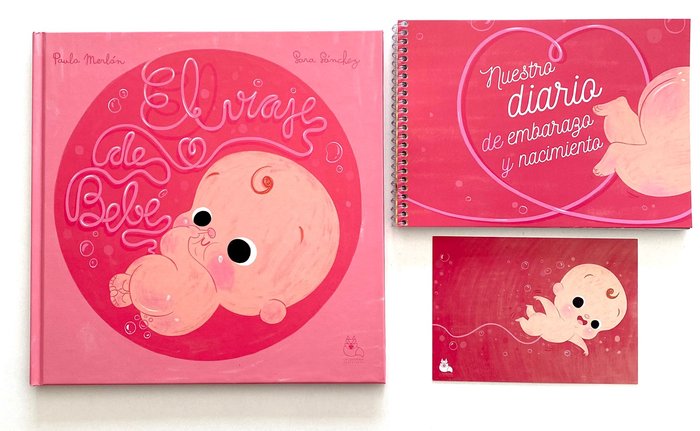 Libro EL VIAJE DE BEBE PACK MERLAN