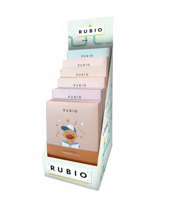 Knjiga EXPOSITOR RUBIO PACKS POR CURSO SOBREMESA 
