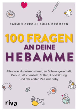 Könyv 100 Fragen an deine Hebamme Jasmin Czech
