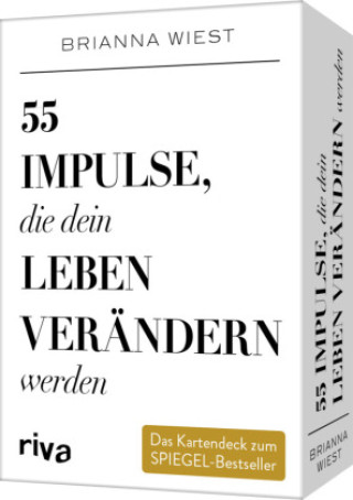 Hra/Hračka 55 Impulse, die dein Leben verändern werden - Das Kartendeck zum SPIEGEL-Bestseller Brianna Wiest