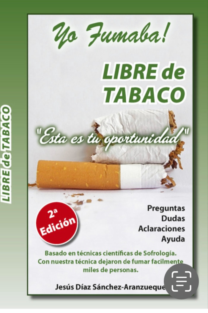 Knjiga LIBRE DE TABACO Díaz Sánchez-Aranzueque