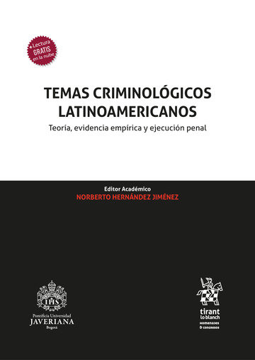 Kniha TEMAS CRIMINOLOGICOS LATINOAMERICANOS TEORIA EVIDENCIA EMP HERNANDEZ JIMENEZ