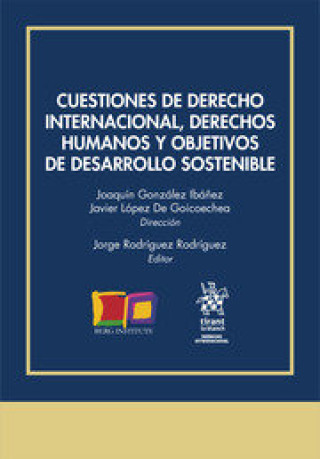 Könyv Cuestiones de Derecho Internacional, Derechos Humanos y objetivos de desarrollo sostenible GONZALEZ IBAÑEZ