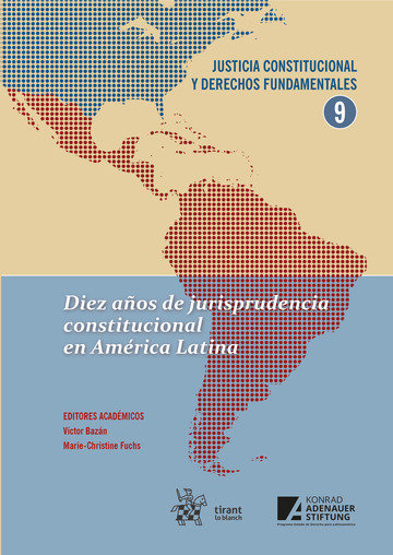 Kniha DIEZ AÑOS DE JURISPRUDENCIA CONSTITUCIONAL EN AMERICA LATINA BAZAN