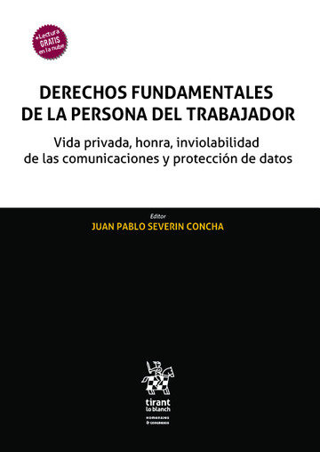 Kniha Derechos fundamentales de la persona del trabajador. SEVERIN CONCHA