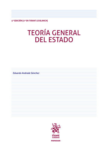 Kniha TEORIA GENERAL DEL ESTADO ANDRADE SANCHEZ