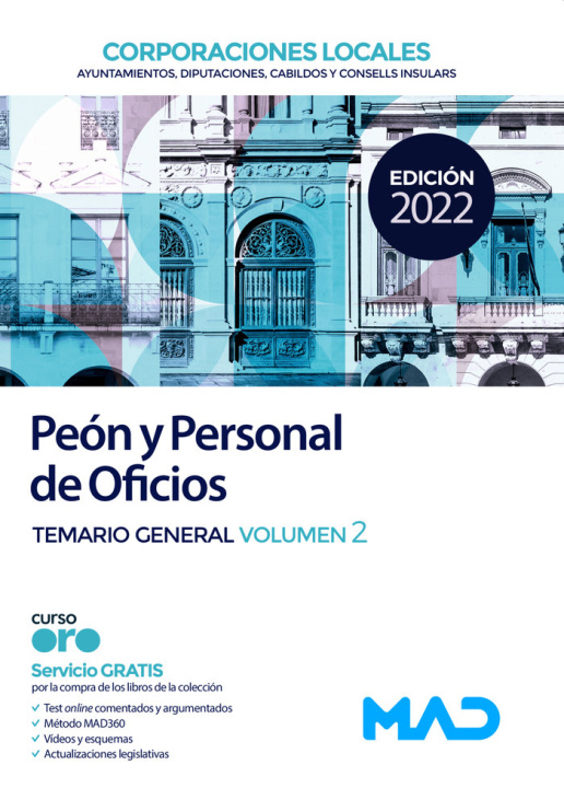 Kniha PEON Y PERSONAL OFICIOS CORPORACION LOCAL TEMAR 7 EDITORES