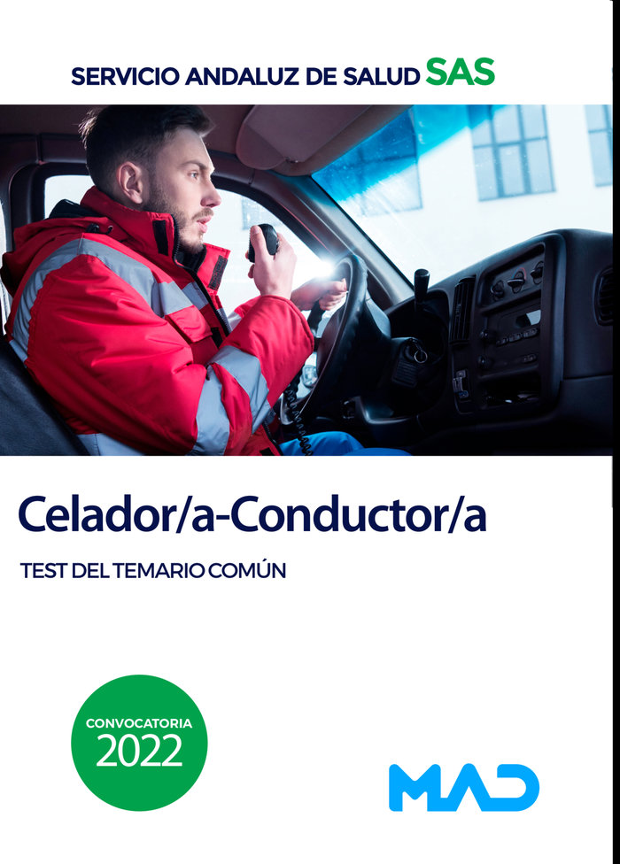 Kniha CELADOR/A CONDUCTOR/A SERVICIO ANDALUZ SALUD. TEST DE GOMEZ MARTINEZ
