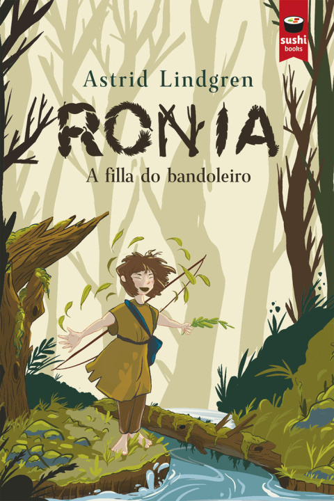 Kniha RONIA, A FILLA DO BANDOLEIRO LINDGREN (GAL)