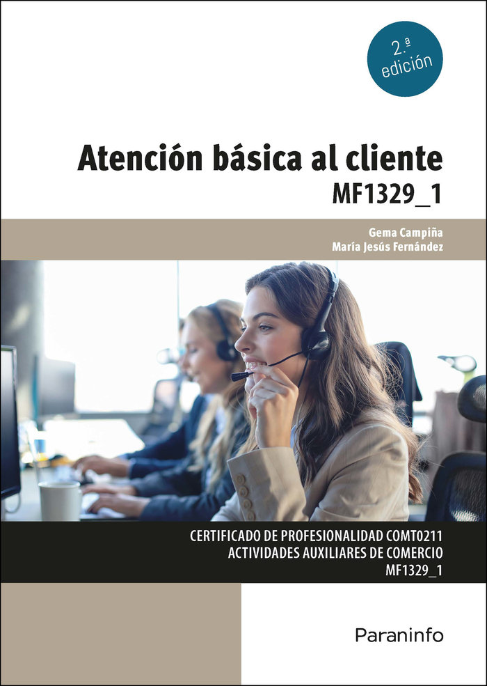 Knjiga ATENCION BASICA AL CLIENTE CAMPIÑA DOMINGUEZ