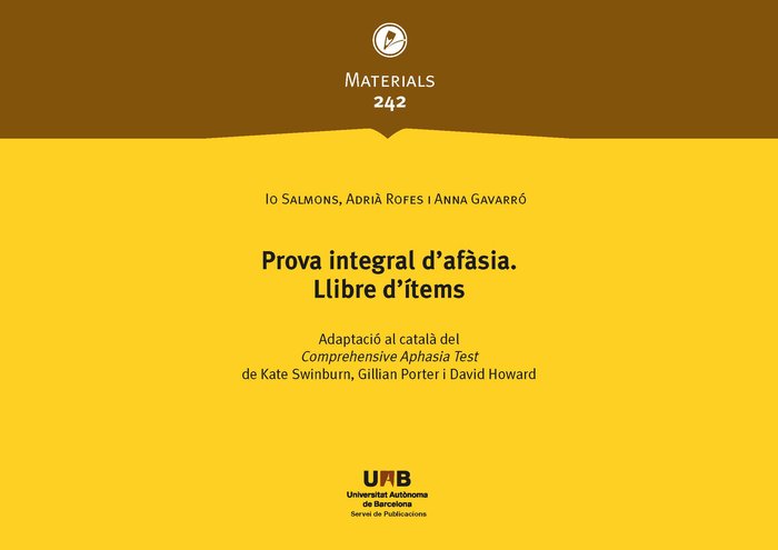 Buch PROVA INTEGRAL DAFASIA SALMONS