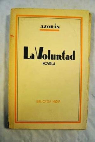 Kniha La Voluntad Azorín