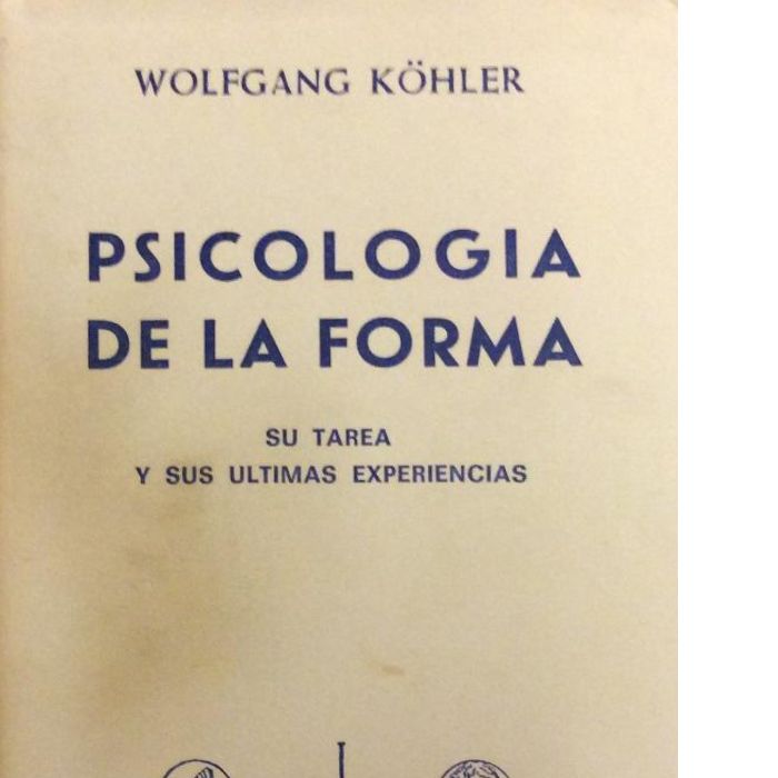 Buch Psicología de la forma Köhler