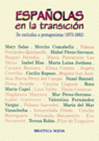 Kniha Españolas en la transición SALAS