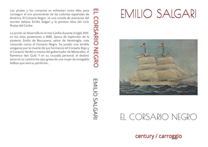 Kniha EL CORSARIO NEGRO SALGARI