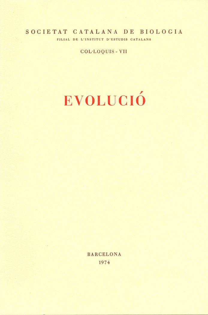 Knjiga EVOLUCIO 