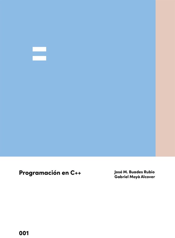 Kniha PROGRAMACION EN C++ BUADES RUBIO
