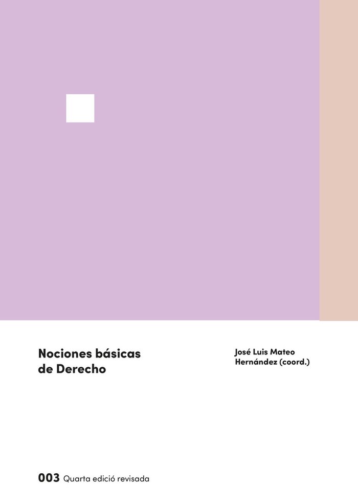 Book NOCIONES BASICAS DE DERECHO BALLESTER CARDELL