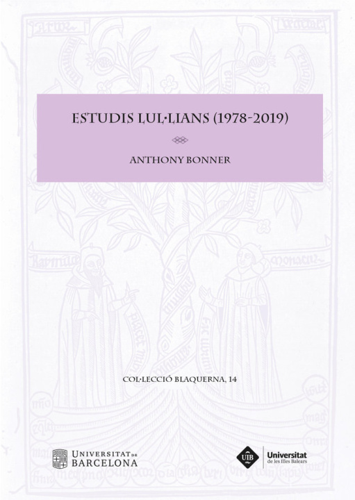 Book ESTUDIS LULLIANS 1978 2019 BONNER