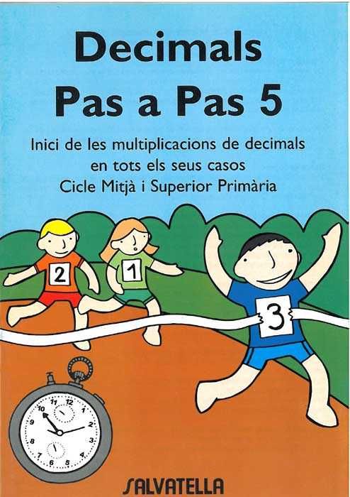 Книга DECIMALS PAS A PAS 5, EDUCACIO PRIMARIA BORI VIVAS