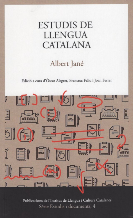Kniha Estudis de llengua catalana JANE I RIERA