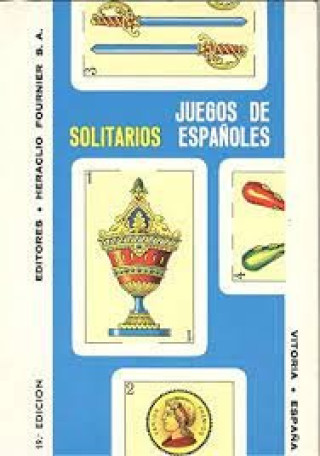 Carte JUEGO DE SOLITARIOS ESPAÑOLES FOURNIER