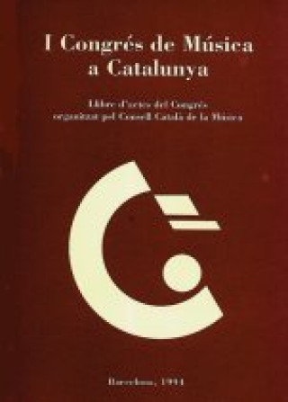 Buch I CONGRES DE MUSICA CATALUNYA 