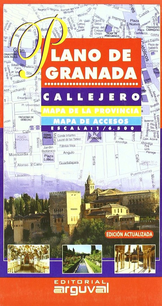 Carte Plano de Granada 