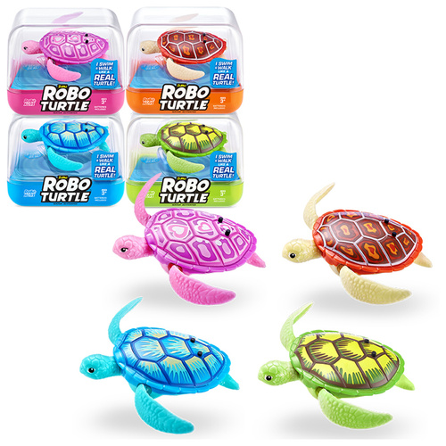 Game/Toy Robo Alive Želva 4 druhy 